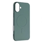 Liquid Silicone Case MagSafe for iPhone 16 - dark green