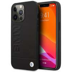 Case BMW BMHMP14LSLLBK iPhone 14 Pro 6.1" black/black hardcase Signature Logo Imprint MagSafe