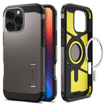 Case Spigen Tough Armor Mag MagSafe IPhone 16 PRO MAX GUNMETAL