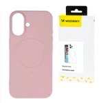 Wozinsky Silicone Case Magsafe Magnetic Case for Samsung Galaxy S25+ - Pink