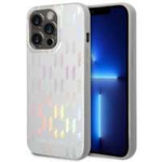 Case Karl Lagerfeld KLHCP14XLGMMSV3 iPhone 14 Pro Max 6.7" hardcase silver/silver Monogram Iridescent