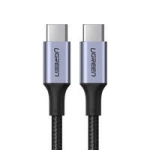Cable Ugreen US316 70428 USB-C - USB-C PD QC FCP 100W 5A 480Mbps 1.5m - gray