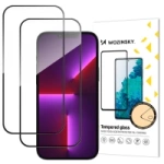Wozinsky Full Glue Tempered Glass 2-Pack for iPhone 17 Pro