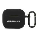 AMG AMA3RBK AirPods 3 cover black/black Silicone Big Logo