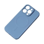 MagSafe compatible silicone case for iPhone 15 Pro Silicone Case - navy blue