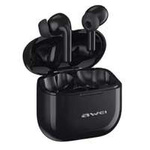 AWEI headphones Bluetooth 5.3 T1 Pro + docking station black/black