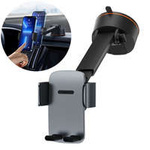 Baseus Easy Control Pro holder for cockpit/grille grey (Suction Cup Version)(SUYK020014)