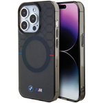 BMW BMHMP15LHGPK iPhone 15 Pro 6.1" grey/grey hardcase Pattern MagSafe