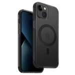 UNIQ case Combat iPhone 14 Plus 6.7" Magclick Charging black/concrete chaRCoal