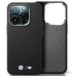 Case BMW iPhone 16 Pro Max 6.9" black/black hardcase M Edition Kevlar wrapped metal