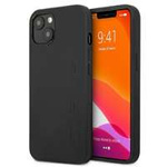 AMG AMHCP13SDOLBK iPhone 13 mini 5.4" black/black hardcase Leather Hot Stamped