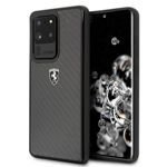 Case FERRARI Samsung Galaxy S20 Ultra Carbon Heritage Black Case