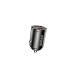 Dudao R3MAX 48W QC PD mini car charger - black
