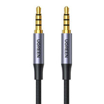 Mini jack cable UGREEN AV183 3.5mm, AUX, 1m (black)