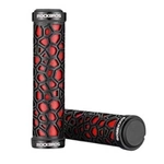 Rockbros 2017-14ARD bicycle grips - black and red
