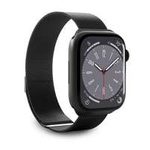 Puro Milanese Magnetic Band - Strap stainless steel for Apple Watch 38/40/41 mm (black)