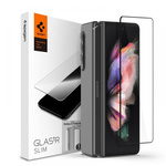 Tempered Glass SPIGEN Samsung Galaxy Z Fold 3 Glass FC &amp; Hinge Film Black Glass