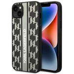 Karl Lagerfeld KLHCP14MPGKLSKG iPhone 14 Plus 6.7" hardcase grey/grey Monogram Stripe