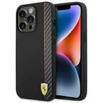 Ferrari FEHCP14LAXBK iPhone 14 Pro 6.1" black/black hardcase Carbon