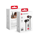 Premium Sound Forcell U3 mini jack 3.5mm HF kit Black