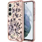 Case Guess GUHCS23MHCFWSP S23 Plus S916 pink/pink hardcase Flower Collection Case