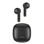 USAMS Bluetooth 5.0 TWS IA Series Wireless Headphones Black