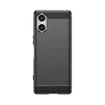 Carbon Case for Sony Xperia 5 V - black