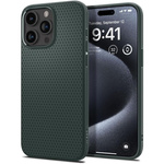 Case Spigen Liquid Air iPhone 15 Pro Abyss Green Case