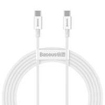 Baseus Superior USB Type C - USB  Type C cable Quick Charge / Power Delivery / FCP 100W 5A 20V 2m white (CATYS-C02)