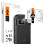 CAMERA PROTECTOR Spigen OPTIK.TR "EZ FIT" CAMERA PROTECTOR 2-PACK GOOGLE PIXEL 8A CLEAR
