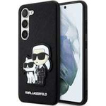 Case Karl Lagerfeld KLHCS23MSANKCPK S23 Plus S916 hardcase black/black Saffiano Karl &amp; Choupette Case