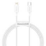 Baseus Superior Cable USB Type C - Lightning Power Delivery 20 W 1 m White (CATLYS-A02)