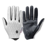 Rockbros sports gloves full spring-summer size S - white and black
