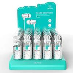USAMS Set 30 pcs. headphones EP-42 3.5mm white/white SJ475HSTZ02