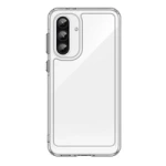 Outer Space Case for Samsung Galaxy A36 Cover with Flexible Frame - Transparent