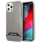 AMG AMHCP12MTCBW iPhone 12/12 Pro transparent/transparent hardcase Electroplate Black&amp;White