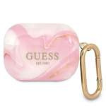 Case GUESS Apple AirPods Pro Marble Collection Pink Case