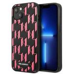 Karl Lagerfeld KLHCP13MMNMP1P iPhone 13 6.1" hardcase pink/pink Monogram Plaque