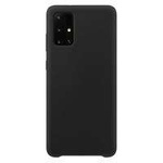 Silicone Case Soft Flexible Rubber Cover for Samsung Galaxy A72 4G black