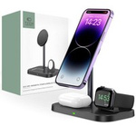 TECH-PROTECT QI15W A22 3IN1 MagNETIC MagSafe WIRELESS CHARGER BLACK