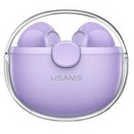 USAMS Headphones Bluetooth 5.1 TWS BU series wireless purple/purple BHUBU02