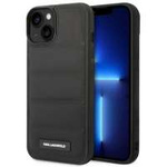 Case Karl Lagerfeld KLHCP14MPSQAK iPhone 14 Plus 6.7" hardcase black/black Puffy Elongated Logo