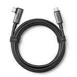 Ugreen angled cable USB Type C - USB Type C for charging 60W / data transmission with VR goggles support (e.g. Oculus Quest 2) 5m black (US551)