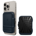 WALLET MagASEF Spigen LOCK FIT UNIVERSAL CARD HOLDER NAVY BLUE