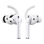 KeyBudz EarBuddyz Ultra - silikonew caps for AirPods 1/2 (white)