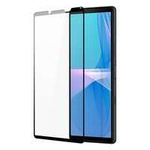 Dux Ducis 10D Tempered Glass Tough Screen Protector Full Coveraged with Frame for Sony Xperia 10 III black (case friendly)