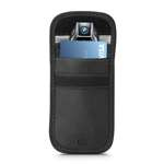 FARADAY CAGE TECH-PROTECT V1 KEYLESS RFID SIGNAL BLOCKER CASE CROSS BLACK
