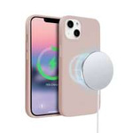 Crong Color Cover Magnetic - Case iPhone 14 MagSafe (sand pink)