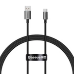 Cable USB-C to USB-C Baseus Cafule, 100W, 1m (black)