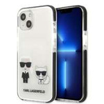 Case Karl Lagerfeld Klhcp13stpekcw iPhone 13 Mini 5.4" Hardcase White/white Karl&amp;choupette Case